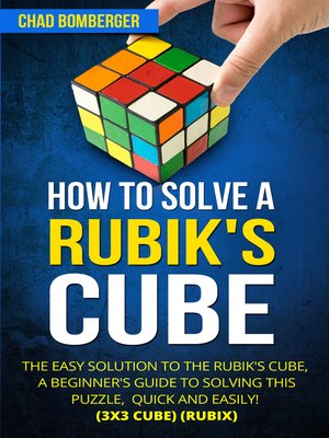 cover image of How to Solve a Rubik's Cube